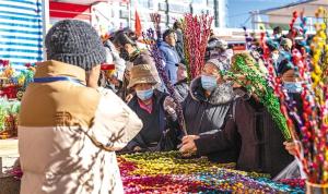 日喀则：年货市场年味浓