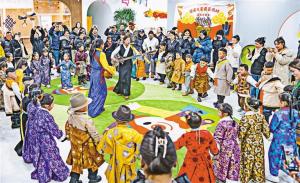 萌娃跳锅庄 欢乐迎新年