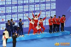 成都大运会中国代表团103金收官 金牌总数超越美国