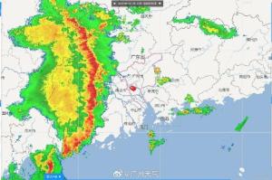 广州11区发布雷雨大风橙警 强飑线逼近，预警升级在即