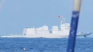 中国神秘军舰曝光 细节惊艳 终于走在美国前面 仿真靶舰引领创新