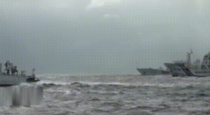 中国海警驱离日擅闯钓鱼岛领海船只 坚决捍卫领土主权