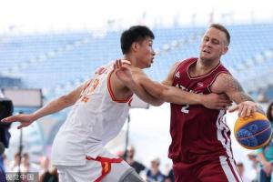 中国三人男篮8-22惨负拉脱维亚 张宁11中3前三战1胜2负 卫冕冠军显威
