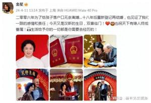 金星透露复婚原因 德国婆婆的坚持