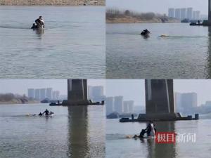 對話騎馬沖入江中救人的新疆小伙 白龍馬立首功