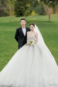 汪小菲馬筱梅婚禮大合照 低調(diào)浪漫見證愛情