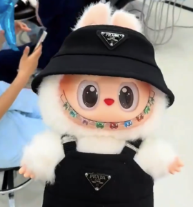 你甚至可以看到給labubu戴牙套的……
