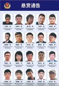 20名臺(tái)灣通緝犯賞金多少錢,？20名臺(tái)灣民進(jìn)黨當(dāng)局“資通電軍”首要嫌犯曝光