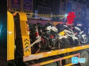濰坊公安交警劍指“飆車炸街” 嚴(yán)查嚴(yán)管不松懈