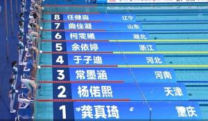 13岁小孩姐打破尘封13年的亚洲纪录 全运会首金诞生