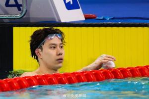 覃海洋失误后称当时在水里都笑了