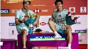 梁王回来了？印度夺冠终结15个月冠军荒 复刻3年前庆祝姿势 国羽男双新年首冠