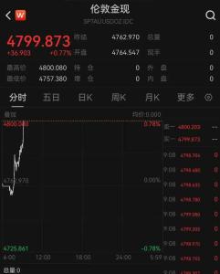 金饰价一夜暴涨41元 黄金创历史新高