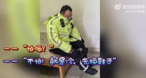 警方发布最美滑痕现场视频回应质疑 还原英勇瞬间