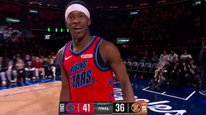 NBA新秀赛：卡特队41-36战胜麦迪队 埃奇库姆闪耀全场