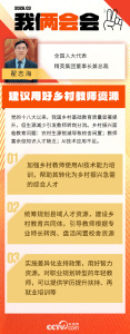 建议引导好乡村教师转岗分流 优化结构助力乡村振兴