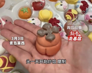 女子做定制卡通元宵火出圈 最远卖到香港