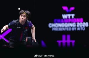 王楚钦说不断向樊振东马龙学习 努力向上奔跑