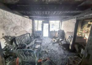 男子卧床吸烟母子葬身火海 烟头隐患酿悲剧