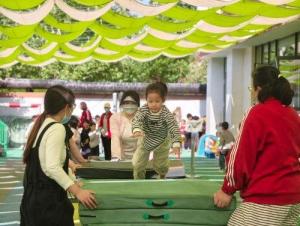 幼儿园萌娃体能炫技PK 阳光体能大循环