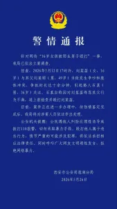 女孩街头与父亲同行遭陌生男子暴打 警方已立案调查