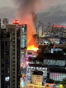 福州一民房发生火灾现场听到爆炸声 火势已被控制