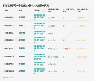 和谐健康还重仓了哪些硬科技 押注芯片与算力领域