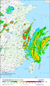 特大暴雨！“白海豚”最新路径披露 华东迎强降雨挑战