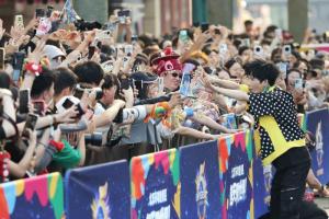 北京环球度假区来了好多明星 五周年共庆盛典