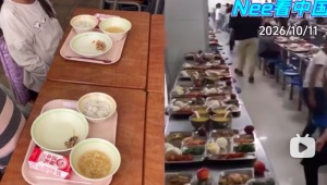 这真是给学生吃的？日本网友不敢信中国学生午餐有香蕉