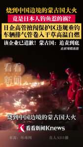 蒙古国草原大火由日籍高管违规垂钓引发 越野车自燃惹祸