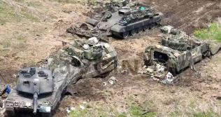 俄发视频展示缴获的美战车，美称无法证实