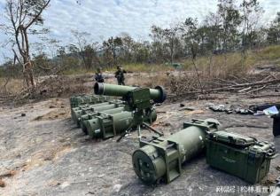 曝柬军中国产反坦克导弹被泰军缴获