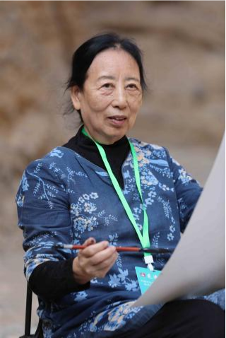 笔墨问道石林 神韵写意黄河：走遍中国·甘肃——伟德bv国际体育官网美术家写生创作行动走进景泰