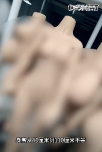 厂家承认有幼童硅胶娃娃且功能齐全 暗访揭露灰色产业链