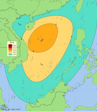 海南發(fā)布臺(tái)風(fēng)四級(jí)預(yù)警海浪藍(lán)色預(yù)警 臺(tái)風(fēng)“蝴蝶”逼近