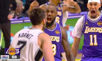 詹姆斯19分15板正负值-16 湖人止步四强门外