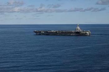 美军“福特”号航母抵达以水域 加强中东军事存在