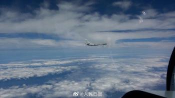 现场画面！中俄在日本海、东海、太平洋西部空域组织实施联合空中战略巡航 彰显和平决心