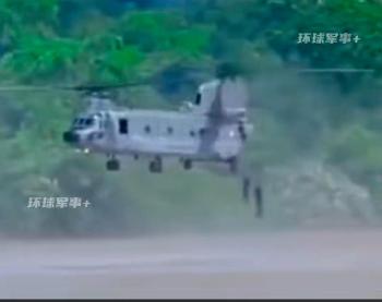 印5名特种兵从直升机跳入河中2人失踪 搜救行动展开
