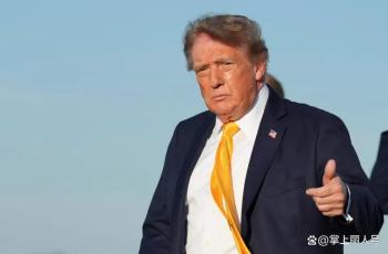特朗普换发色了吗 全新棕发造型引热议