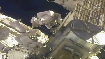 Spacewalkers complete 4 years of power upgrades for station