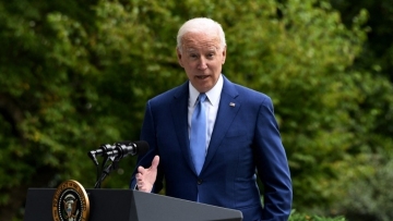 Biden says US unemployment drop signals 'recovery is moving forward'