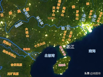 航拍广东湛江机场，粤西地区唯一的民航机场，非常繁忙