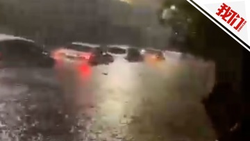广东连续发布46个暴雨预警 多地发布停课停运通知