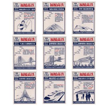 九宫格海报带你速览跨海高铁是如何建成的？
