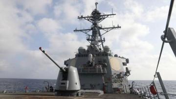 美国回应中国批评：“米利厄斯”号驱逐舰的行为符合国际法