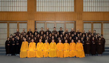 灵隐寺举办甲辰年第四期皈依弟子回堂修学活动