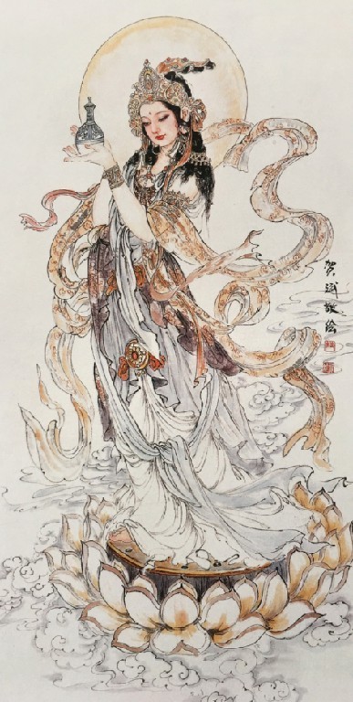 香清溢远春光无限著名画家苑贺斌作品雅赏