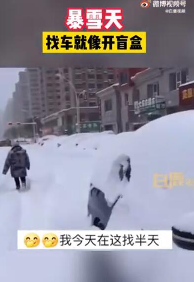 鞍山暴雪全城开启步行模式